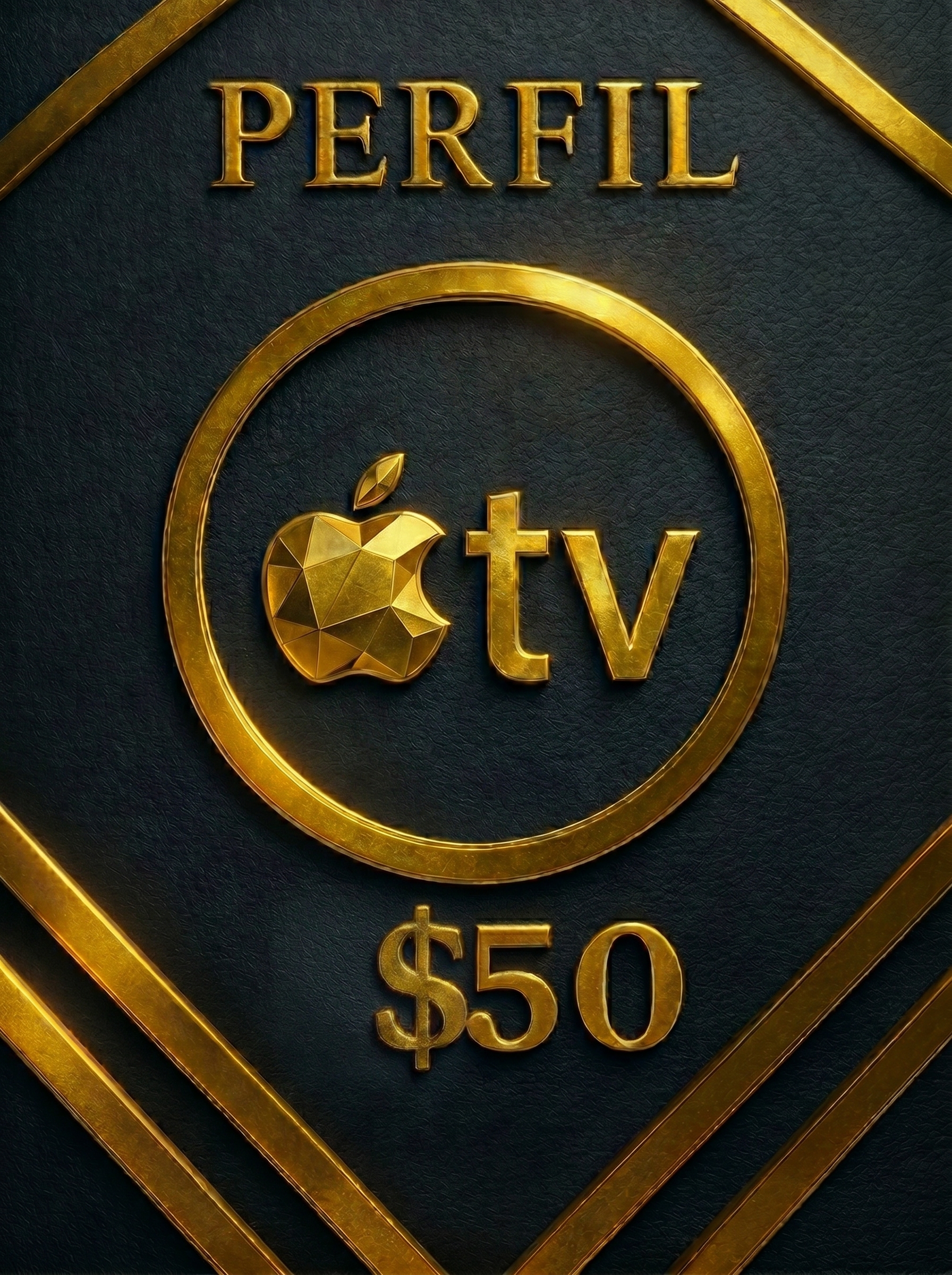 Logo de Apple TV